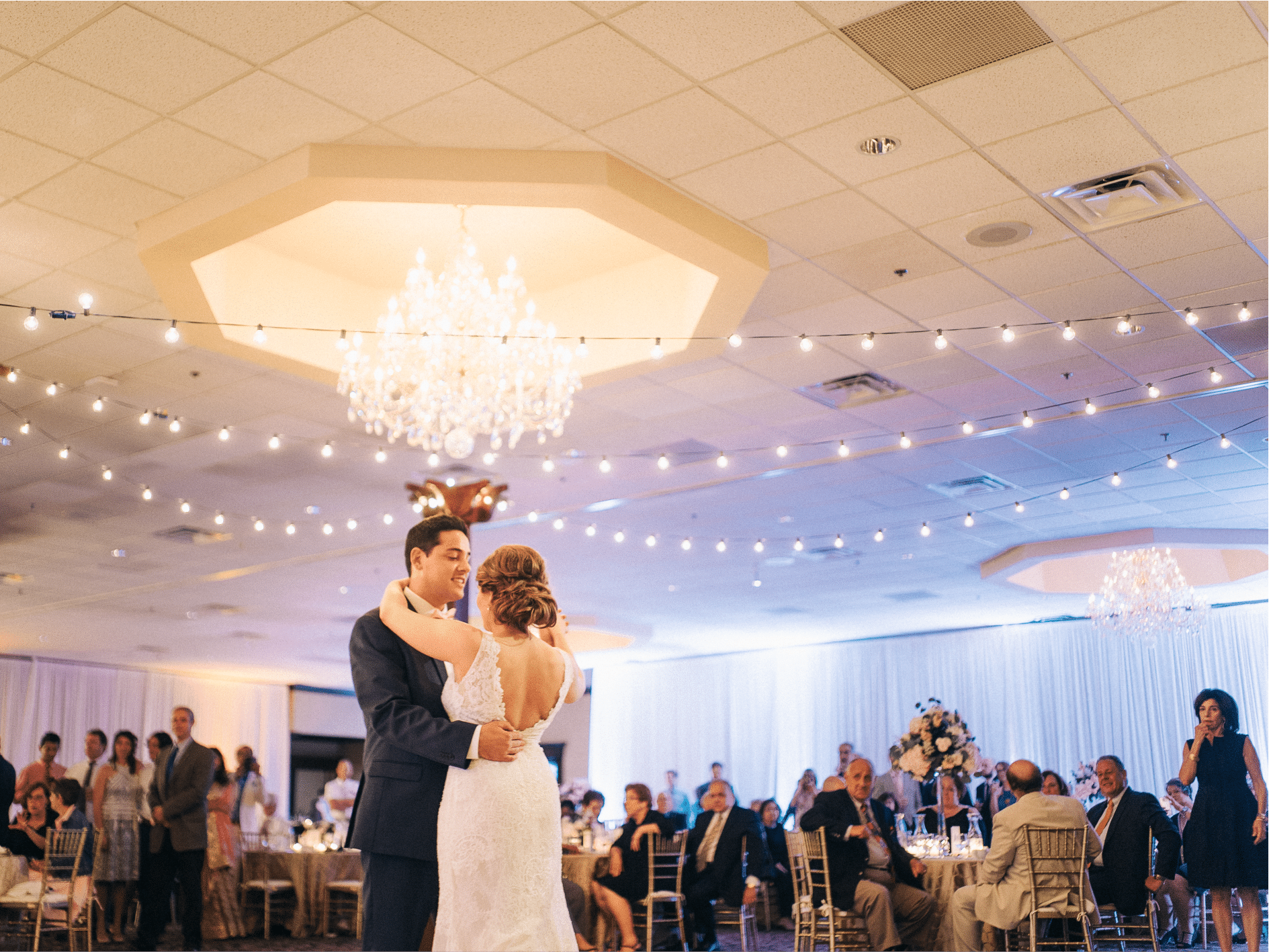 Crystal Gardens Event Center in Howell, Michigan. A wedding venue that offers exterior and interior guest experiences
